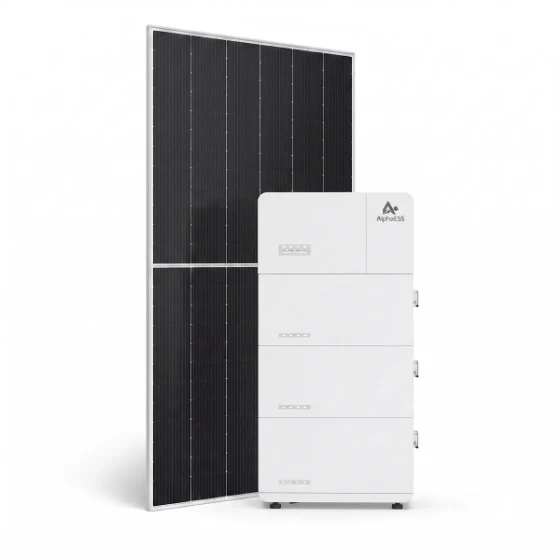 Typical 6.6 kW solar and battery package